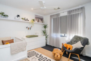 پرده برای اتاق خواب نوزاد