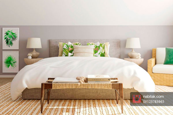 تخت های پارچه ای بسیار راحت و پرجلوه هستند و به سادگی با فضاهای مختلف انطباق پیدا می کنند