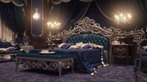 تخت خواب کلاسیک – مدل الکسی