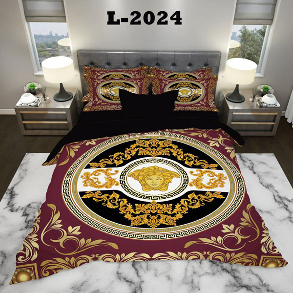 روتختی سه بعدی نخ پنبه میکروتنسل ترک طرح برند - کد 2024