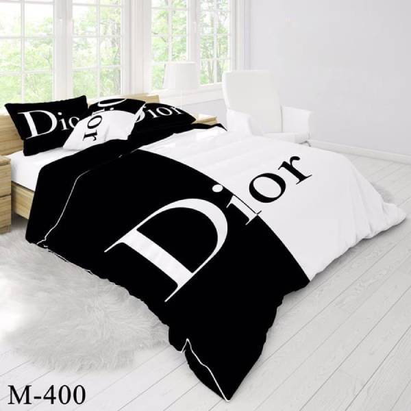 روتختی سه بعدی ساتن ابریشم ترک طرح برند - کد M 400