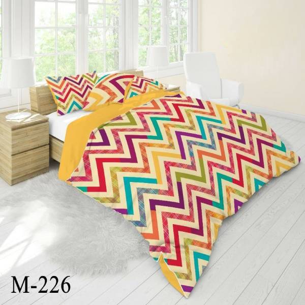 روتختی سه بعدی ساتن ابریشم ترک طرح مدرن - کد M 226
