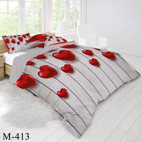 روتختی سه بعدی ساتن ابریشم ترک طرح مدرن - کد M 413