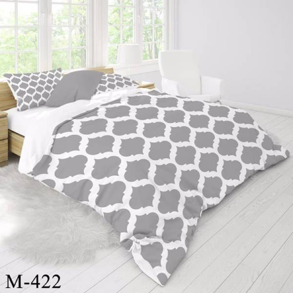 روتختی سه بعدی ساتن ابریشم ترک طرح مدرن - کد M 442