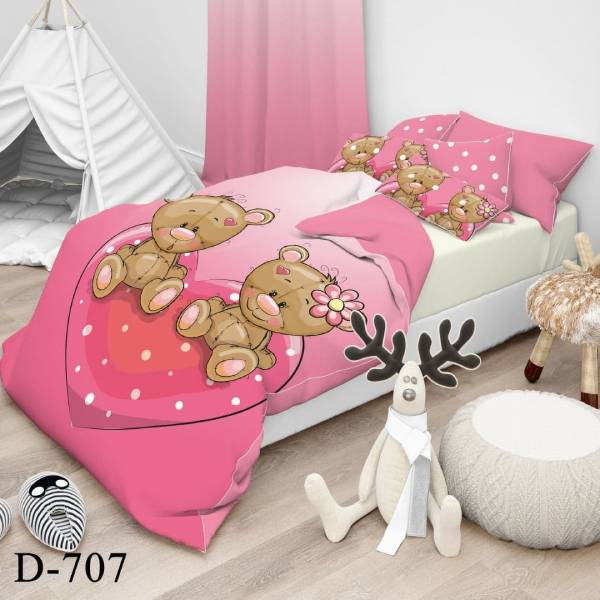روتختی سه بعدی میکرو تنسل ترک طرح کارتونی - کد 707 D