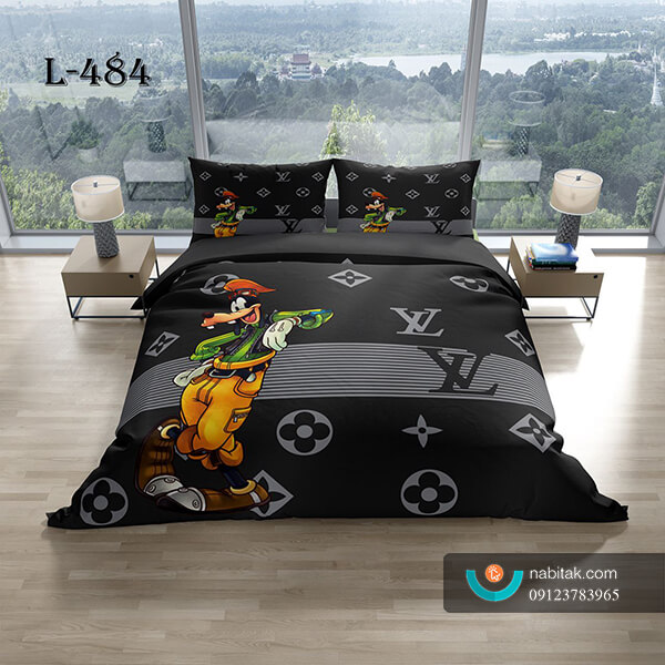 روتختی سه بعدی نخ پنبه میکروتنسل ترک طرح برند - کد L 484