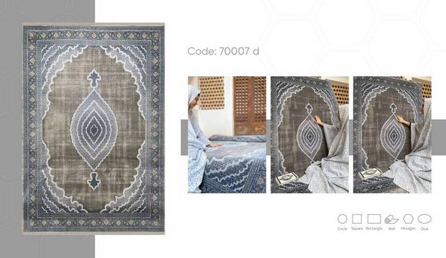 فرش ماشینی مدرن سیزان کاشان - کد آرین 70007d - Image 2