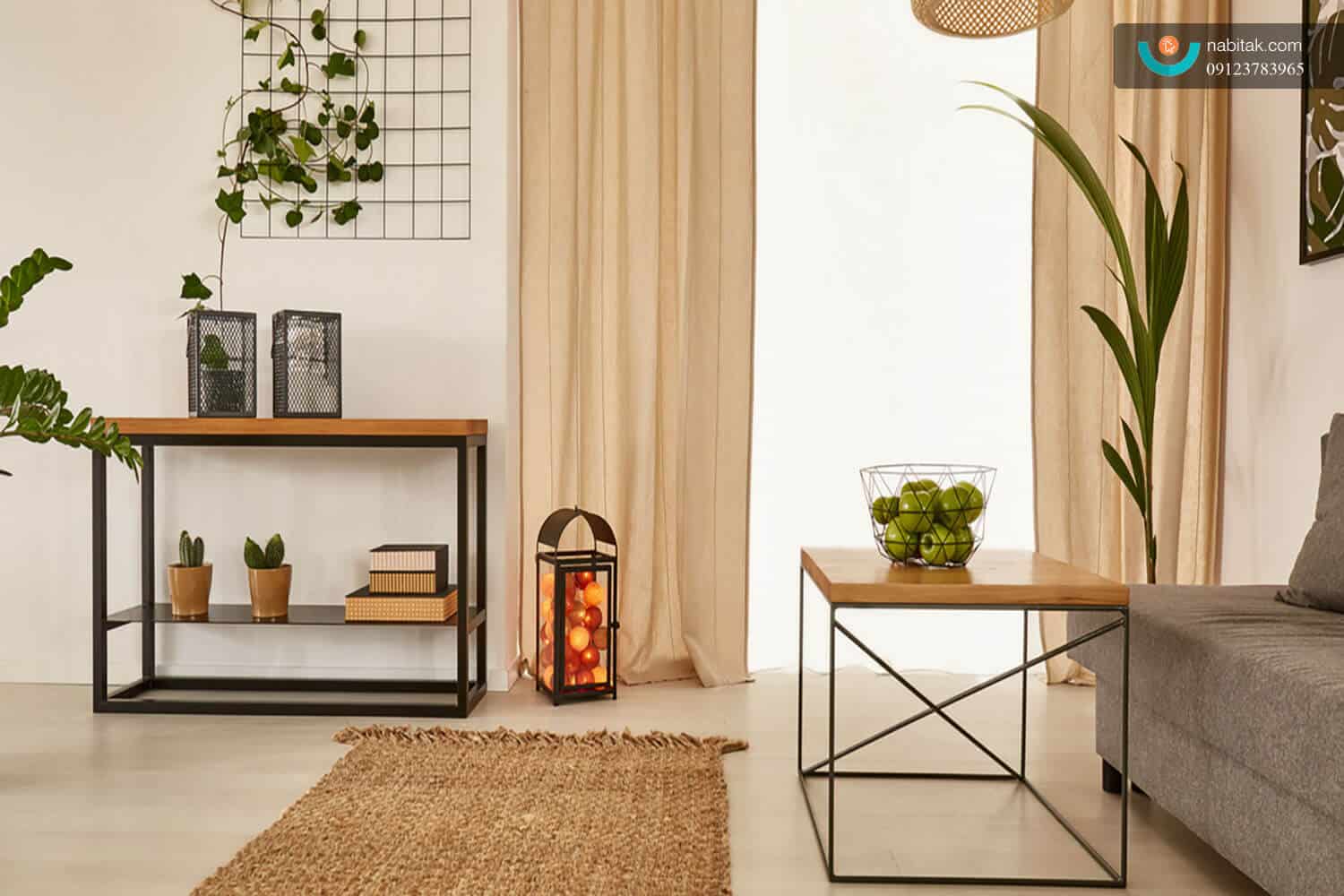 طراحی داخلی با الهام از طبیعت