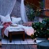 چگونه طراحی خانه میتواند عادتهای غذایی سالمتر ایجاد کند؟ تبدیل بالکن به فضای دنج