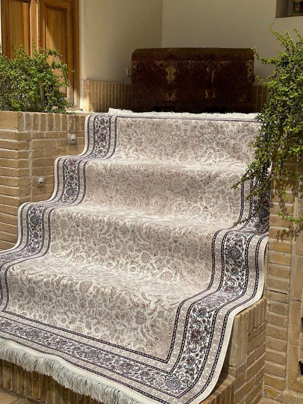 فرش ماشینی مدرن سیزان کاشان - کد رستا 12820 KT