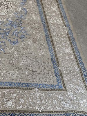 فرش ماشینی مدرن سیزان کاشان – کد مارال 12806KA