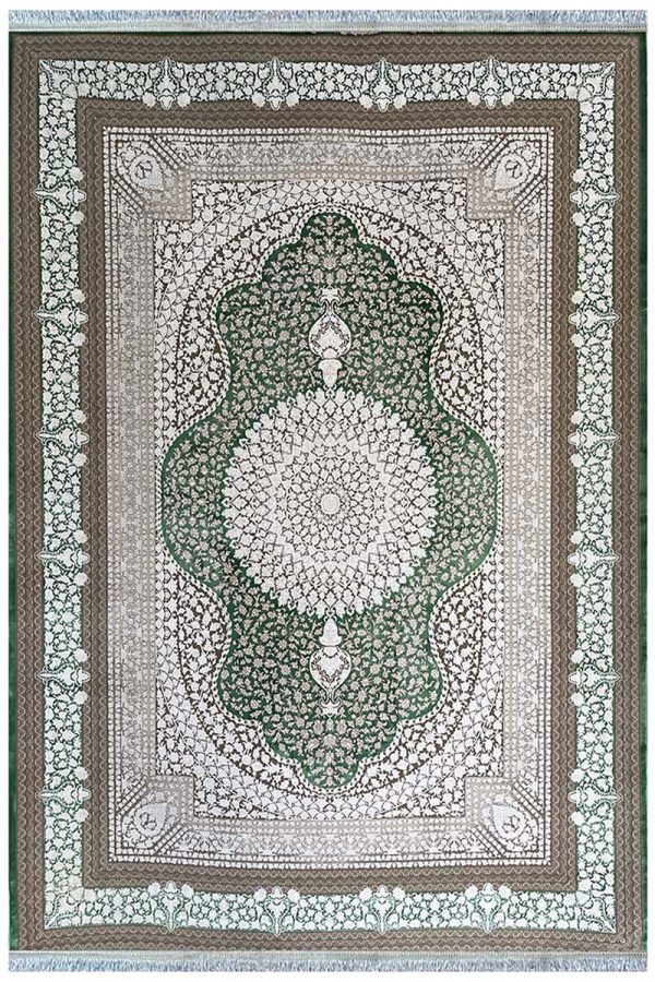 فرش ماشینی مدرن سیزان کاشان - کد مارال 12811KG