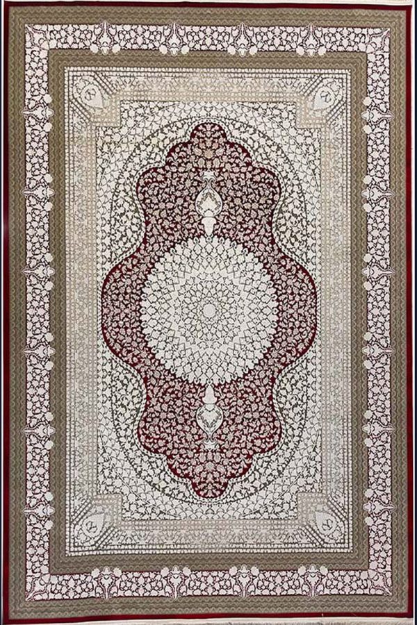 فرش ماشینی مدرن سیزان کاشان - کد مارال 12811LW