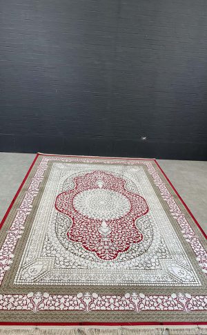 فرش ماشینی مدرن سیزان کاشان – کد مارال 12811LW
