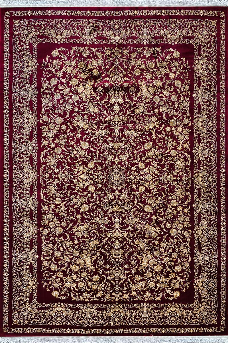 فرش ماشینی مدرن سیزان کاشان - کد رستا 12827 l