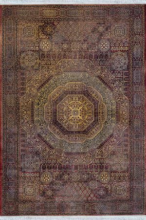 فرش ماشینی مدرن سیزان کاشان - کد رستا 12829 L