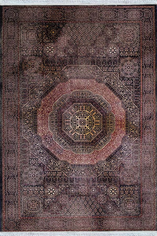 فرش ماشینی مدرن سیزان کاشان - کد رستا 12829  S