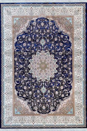 فرش ماشینی مدرن سیزان کاشان - کد رستا 12831 s