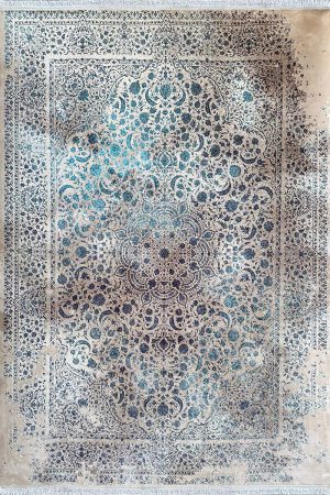 فرش ماشینی مدرن سیزان کاشان - کد رستا 12836 ka