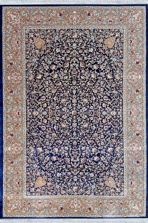 فرش ماشینی مدرن سیزان کاشان - کد رستا 12839 s