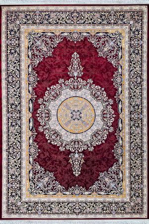 فرش ماشینی مدرن سیزان کاشان - کد رستا 12841 LT