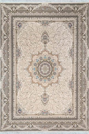 فرش ماشینی مدرن سیزان کاشان - کد رستا 12844 k
