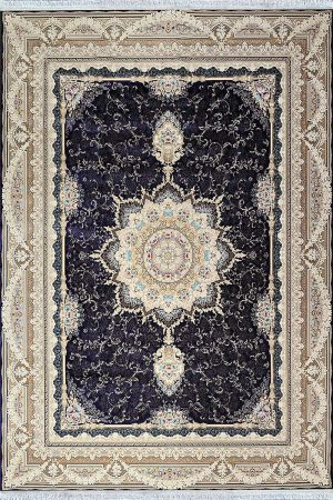 فرش ماشینی مدرن سیزان کاشان - کد رستا 12844 s