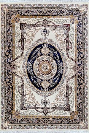 فرش ماشینی مدرن سیزان کاشان - کد رستا 12848 ks