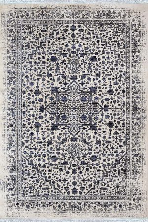 فرش ماشینی مدرن سیزان کاشان - کد رستا 12850 bs