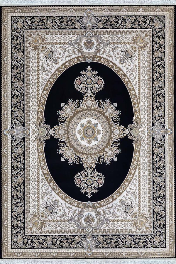 فرش ماشینی مدرن سیزان کاشان - کد رستا 12864 TK