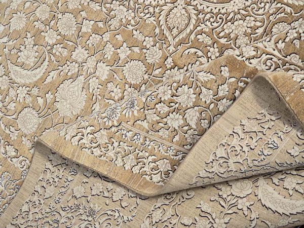 فرش ماشینی مدرن سیزان کاشان - کد رستا 12855 t
