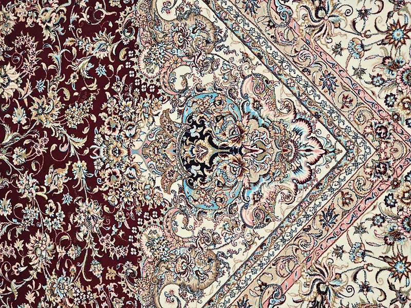فرش ماشینی مدرن سیزان کاشان - کد رستا 12856 L - Image 3