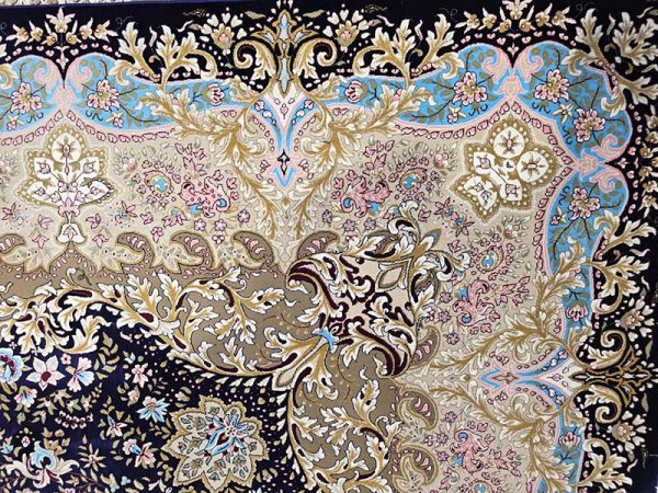 فرش ماشینی مدرن سیزان کاشان - کد رستا 12845 s