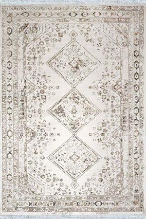 فرش ماشینی مدرن سیزان کاشان - کد روما 42080 kb