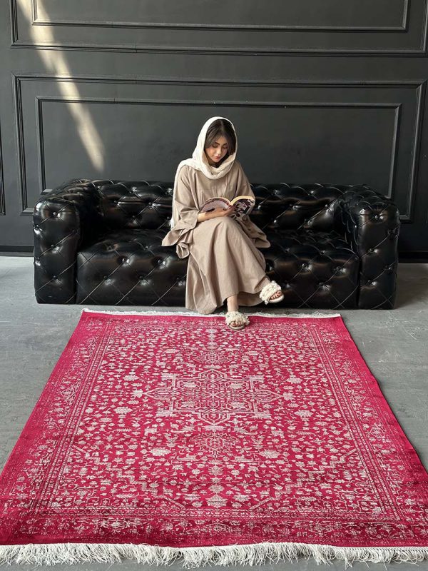 فرش ماشینی مدرن سیزان کاشان - کد رستا 12850 l