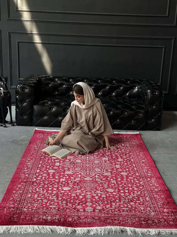 فرش ماشینی مدرن سیزان کاشان - کد رستا 12850 l