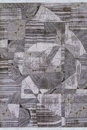 فرش ماشینی مدرن سیزان کاشان - کد کالیفرنیا 12414 ZN