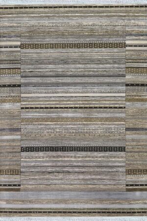 فرش ماشینی مدرن سیزان کاشان - کد کالیفرنیا 12400 CN