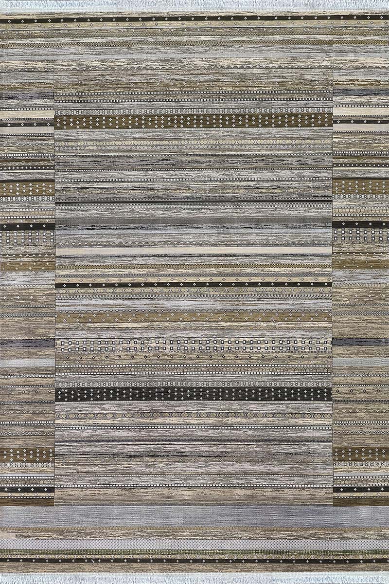 فرش ماشینی مدرن سیزان کاشان - کد کالیفرنیا 12400 CN