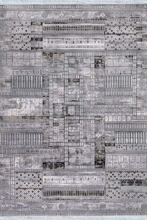 فرش ماشینی مدرن سیزان کاشان - کد کالیفرنیا 12403 ZN