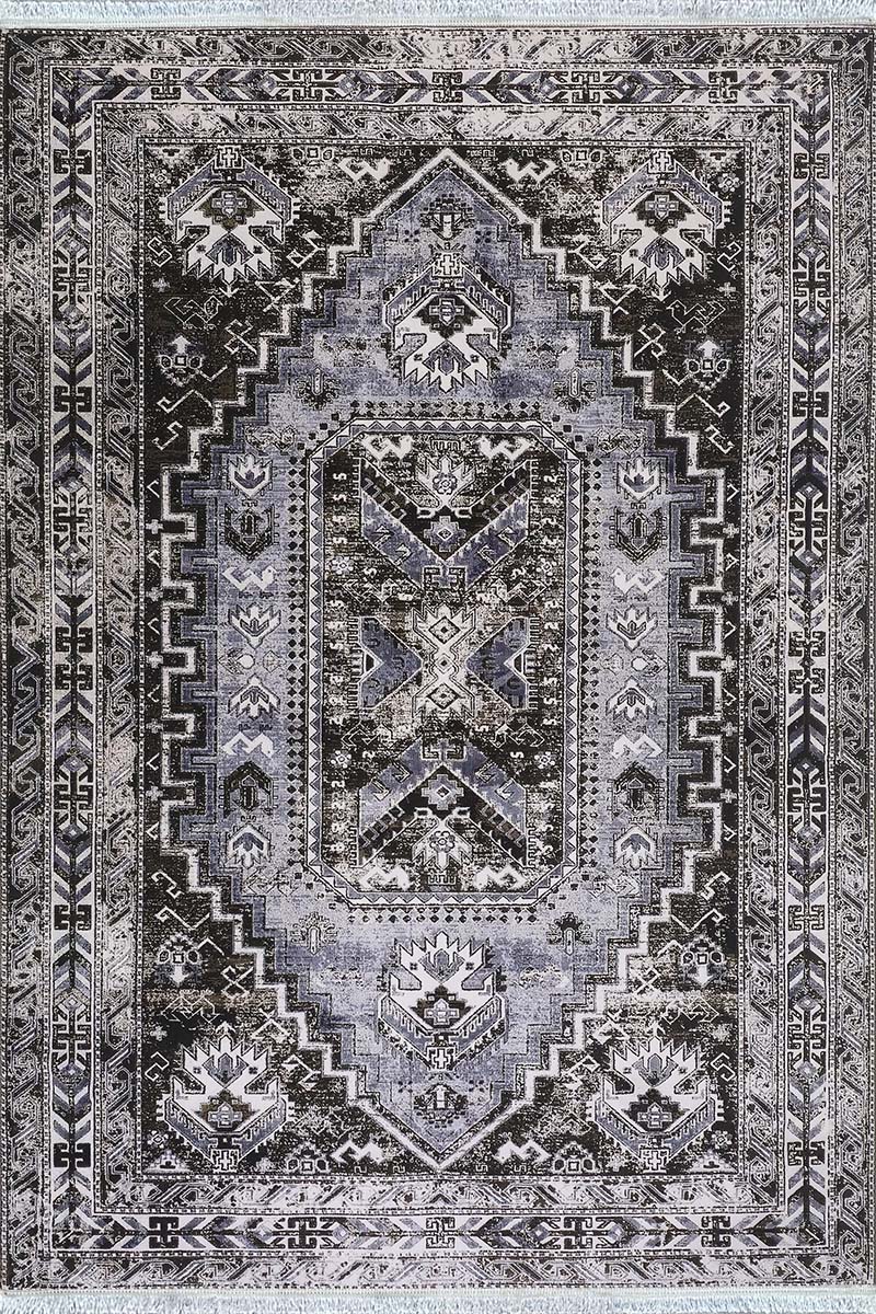 فرش ماشینی مدرن سیزان کاشان - کد کالیفرنیا 12418 ZN