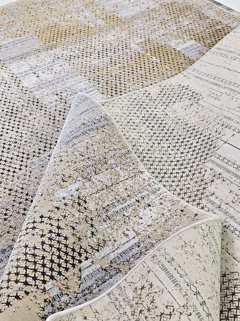 فرش ماشینی مدرن سیزان کاشان - کد کالیفرنیا 12421 KB