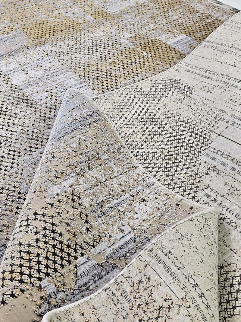 فرش ماشینی مدرن سیزان کاشان - کد کالیفرنیا 12421 KB