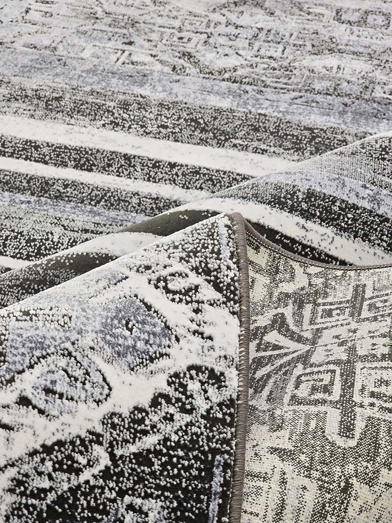 فرش ماشینی مدرن سیزان کاشان - کد کالیفرنیا 12418 ZN - Image 4