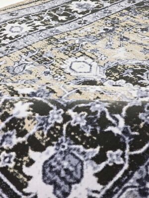 فرش ماشینی مدرن سیزان کاشان – کد کالیفرنیا 12407 KN