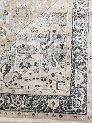 فرش ماشینی مدرن سیزان کاشان – کد کالیفرنیا 12430 DB