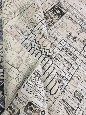 فرش ماشینی مدرن سیزان کاشان – کد کالیفرنیا 12403 ZB