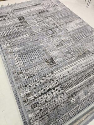 فرش ماشینی مدرن سیزان کاشان – کد کالیفرنیا 12403 ZN