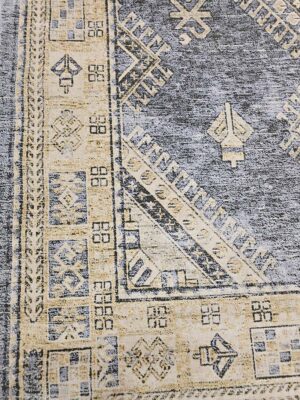 فرش ماشینی مدرن سیزان کاشان – کد کالیفرنیا 12423 DB