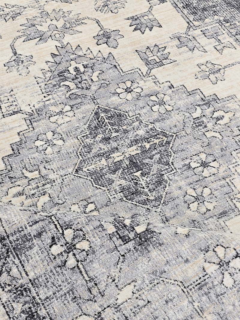 فرش ماشینی مدرن سیزان کاشان - کد کالیفرنیا 12429 kn